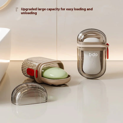 Compact Sealable Soap Case