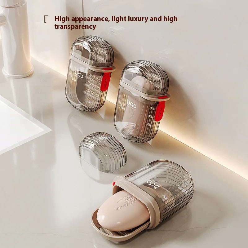 Compact Sealable Soap Case