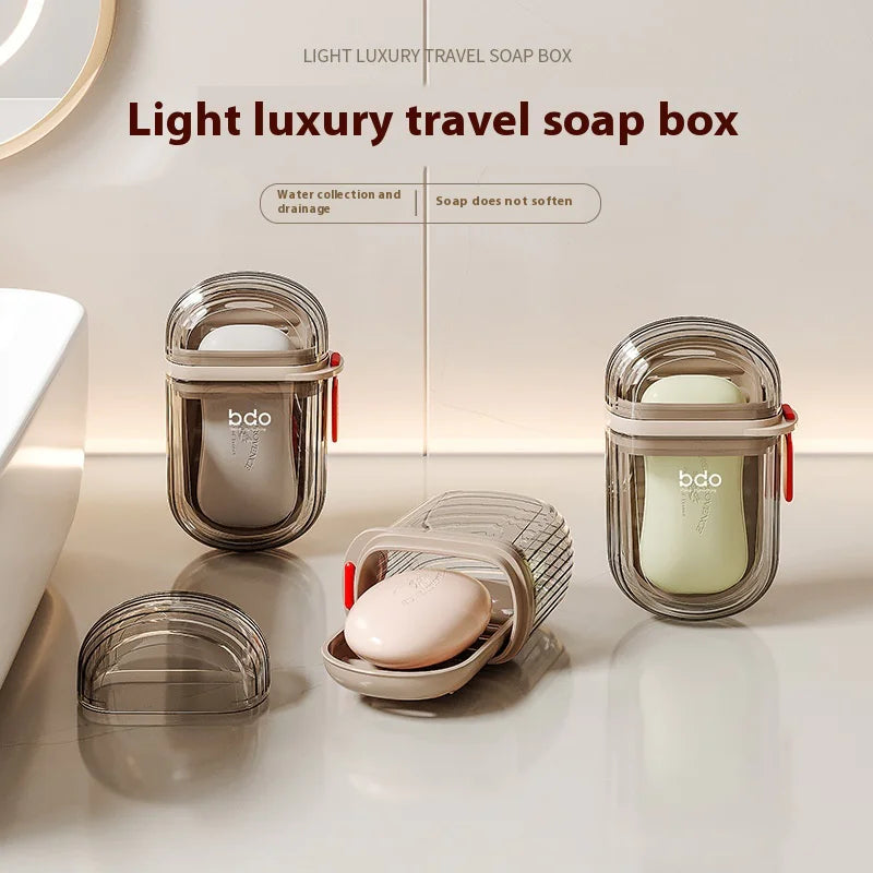 Compact Sealable Soap Case