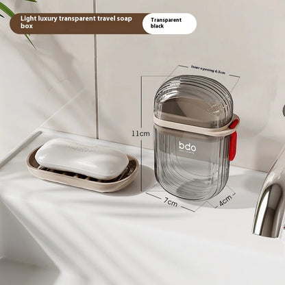 Compact Sealable Soap Case