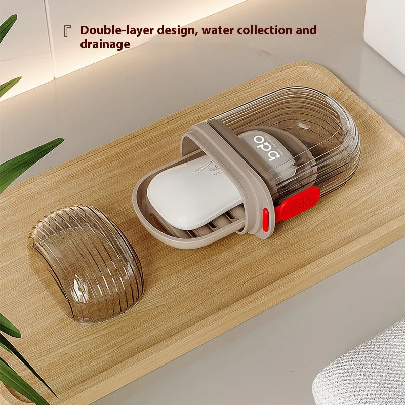 Compact Sealable Soap Case